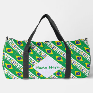 Sac De Sport Drapeau du Brésil Patrimoine Personnalisé