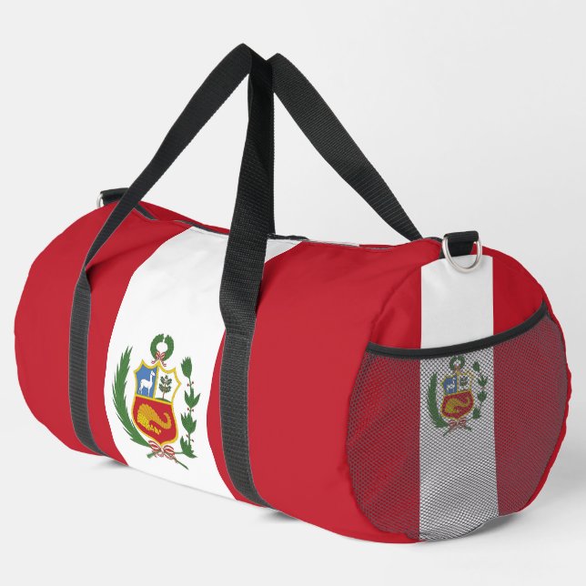 Sac De Sport Drapeau du Pérou (Coin droit)