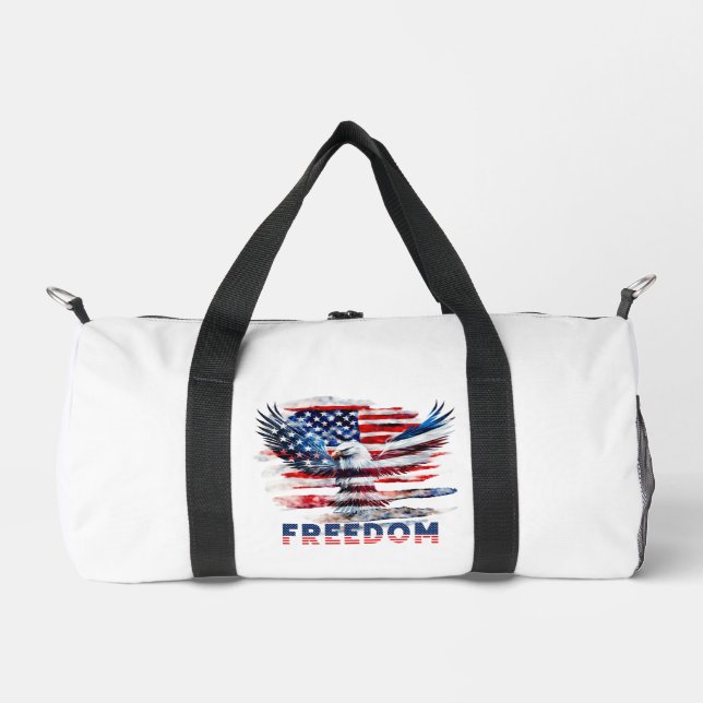 Sac De Sport Drapeau et aigle des Etats-Unis.Liberté. (Recto)