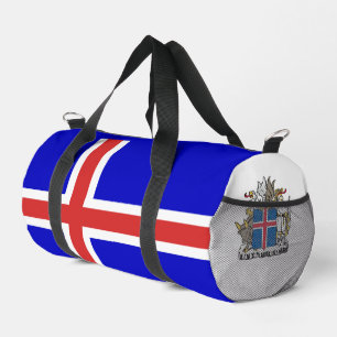 Sac De Sport Drapeau et armoiries de l'Islande