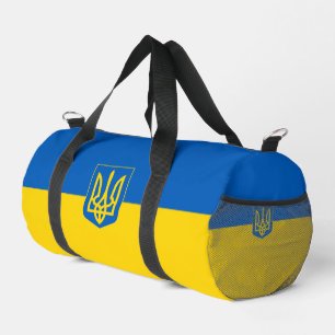 Sac De Sport Drapeau et armoiries de l'Ukraine