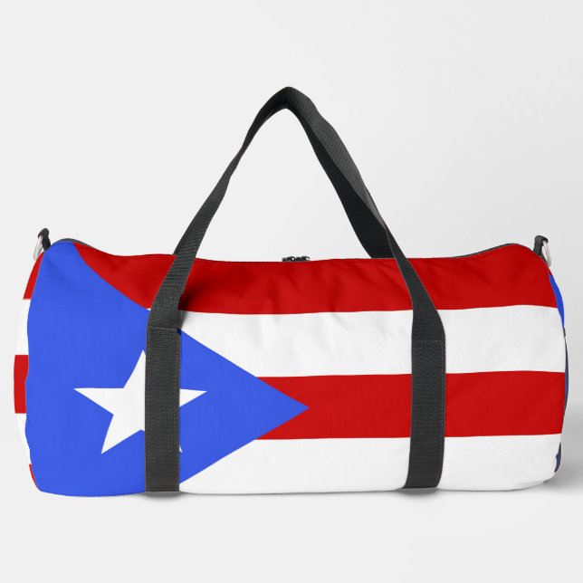 Sac De Sport Drapeau Porto Rico (Recto)
