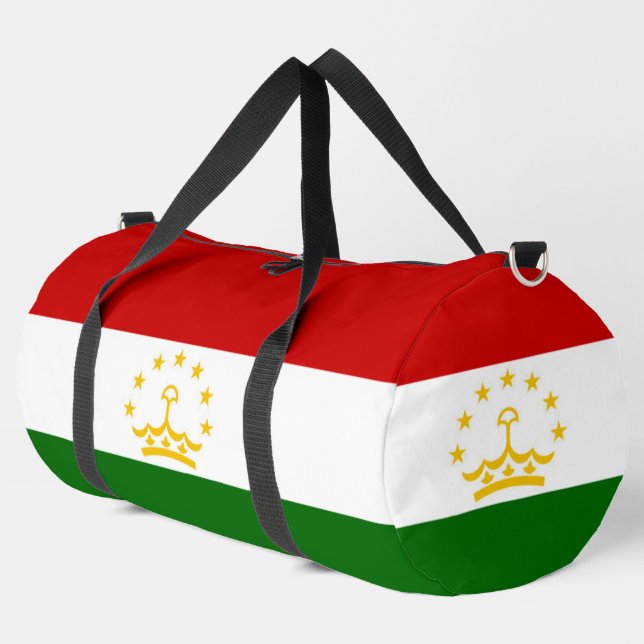 Sac De Sport Drapeau Tadjikistan (Coin gauche)