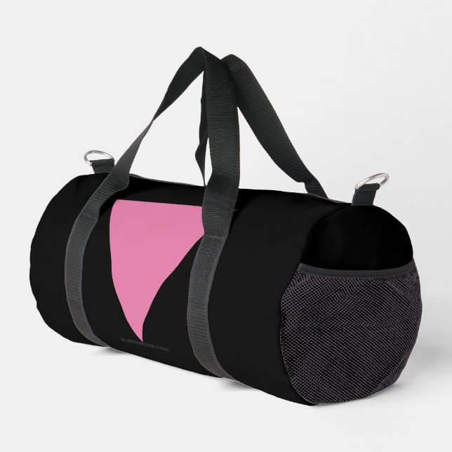 Sac De Sport Drapeau triangle rose de SlipperyJoe's symbole ros (Coin droit)