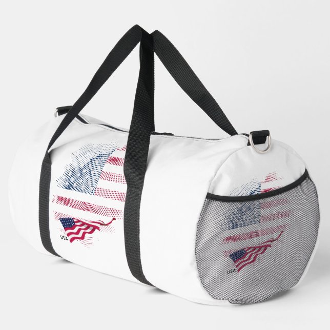 Sac De Sport Drapeau USA (Coin droit)