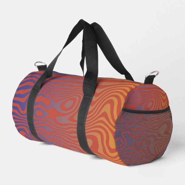 Sac De Sport Dream Flow l Abstract Trippy Pattern - No. 01 (Coin droit)