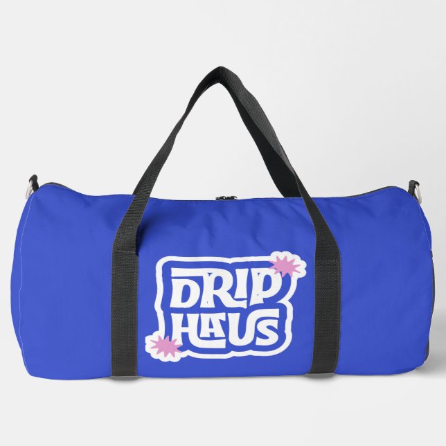 Sac De Sport Drip Haus – Logo Retro Ludique (Recto)
