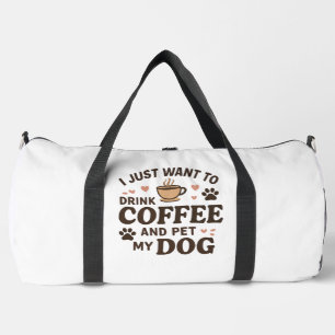 Sac De Sport Drôle chien amoureux Mug Chien Maman Chien Papa