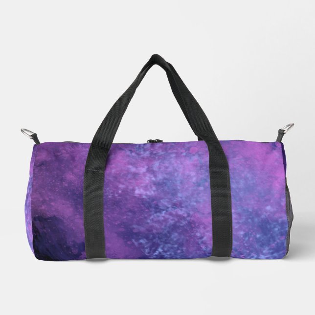 Sac De Sport Effet Nuage de tempête rose-bleu foncé (Recto)