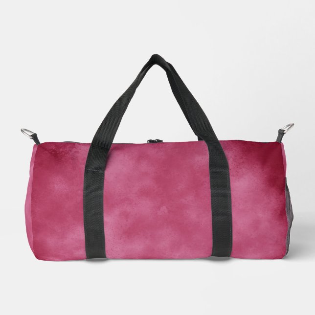Sac De Sport Effet nuage tempête Burgundy Blush (Recto)