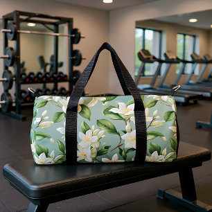 Sac De Sport Élégance Florale de Jasmin Doux