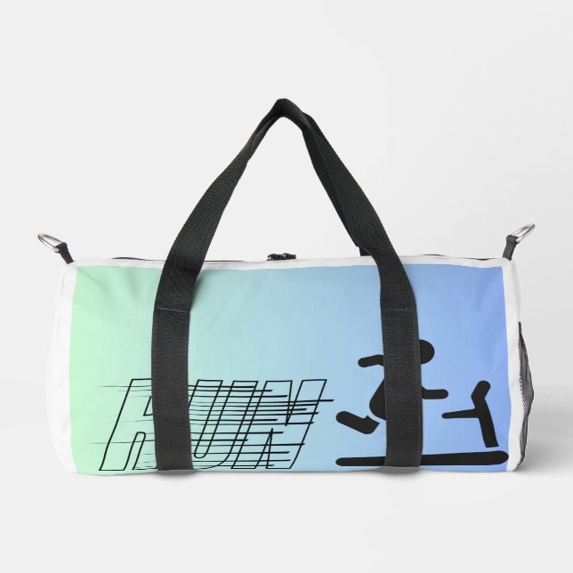 Sac de sport élégant "Run" - Motivation (Recto)