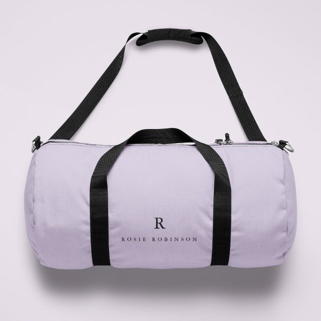 Sac De Sport Élégant Sophisticé Classic Monogram Lilac (Créateur téléchargé)