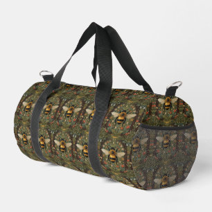 Sac De Sport Élégante illustration florale botanique vintage d'