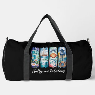 Sac De Sport Éléments de vie nautiques fabuleux salés océan