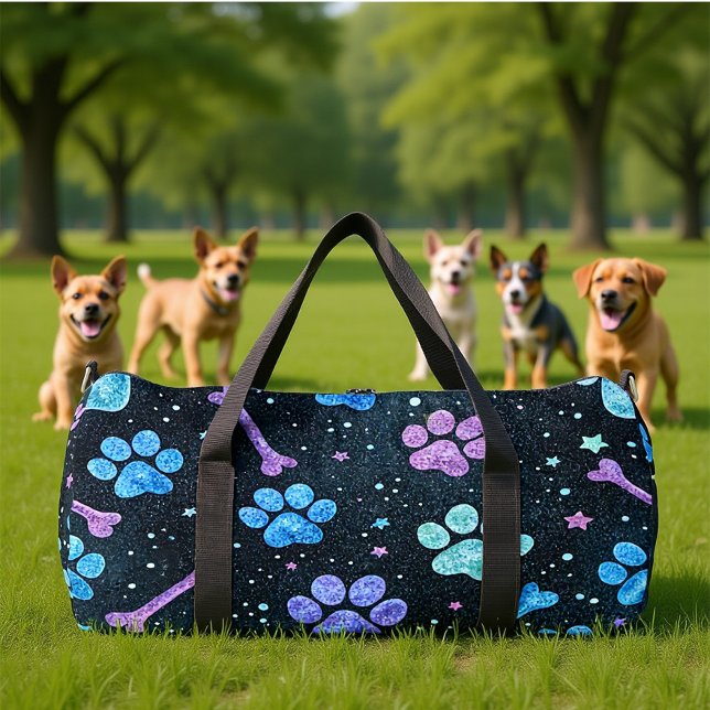 Sac De Sport Empreinte de patte d'os étoilé  (Créateur téléchargé)