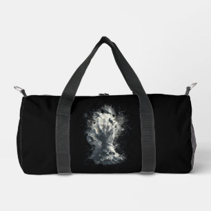 Sac de sport en toile gothique Skull Hand Ravens D
