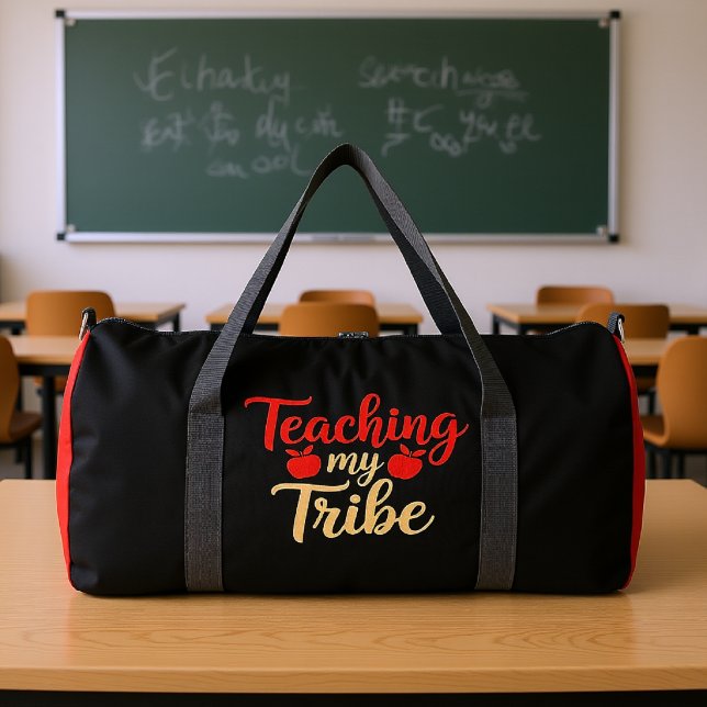 Sac De Sport Enseignant de ma Tribu Apple Teacher (Créateur téléchargé)