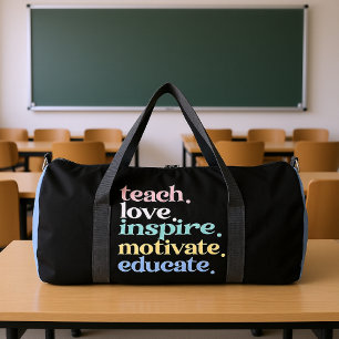 Sac De Sport Enseigner Aimer Inspirer Motiver Éduquer