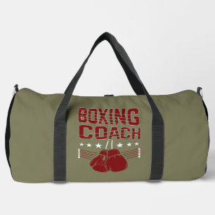 Sac De Sport Entraîneur de boxe gants rouges