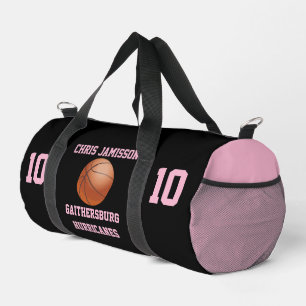 Sac De Sport Entraîneur de l'équipe de basket-ball Joueur Noir