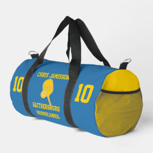 Sac De Sport Entraîneur d'équipe de pickleball Joueur bleu clai