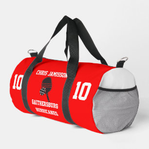 Sac De Sport Équipe de pickleball, entraîneur ou joueur rouge p
