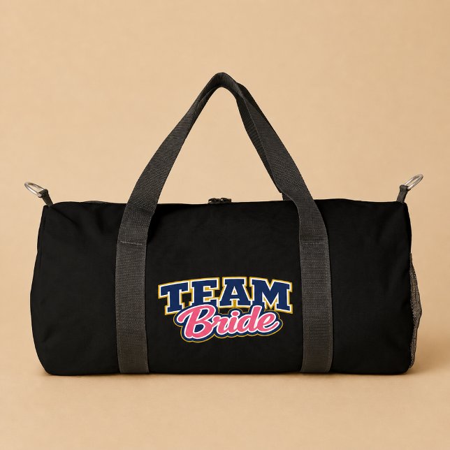 Sac De Sport Équipe Mariée Fête de Mariage Audacieuse (Créateur téléchargé)