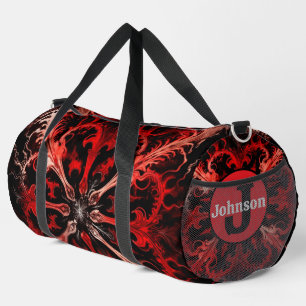 Sac De Sport Équipement de sport dynamique abstrait Monogramme