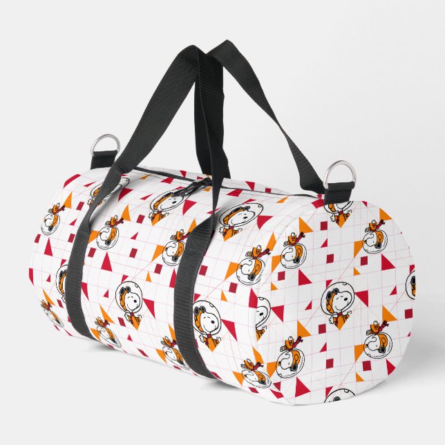 Sac De Sport ESPACE | Snoopy Space Suit Motif blanc (Coin gauche)