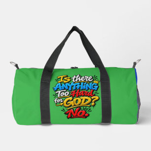 Sac De Sport Est-il quelque chose de trop difficile pour Dieu ?