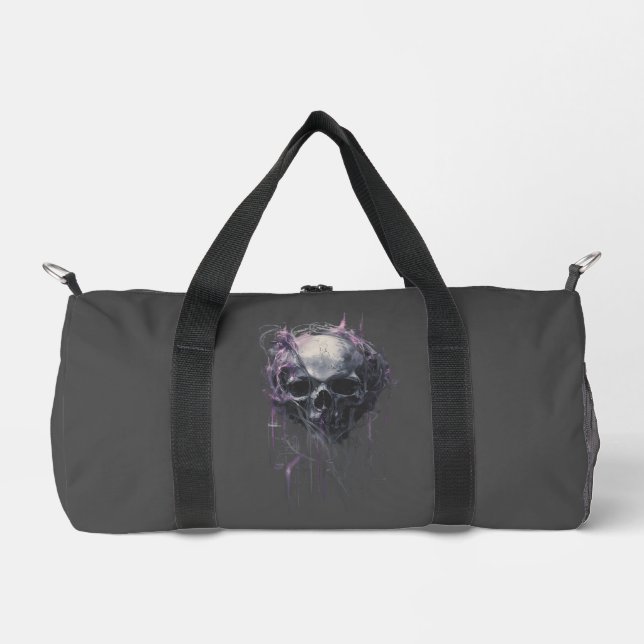 Sac De Sport Ethereal Skull Abstract Grunge Dark Art (Recto)