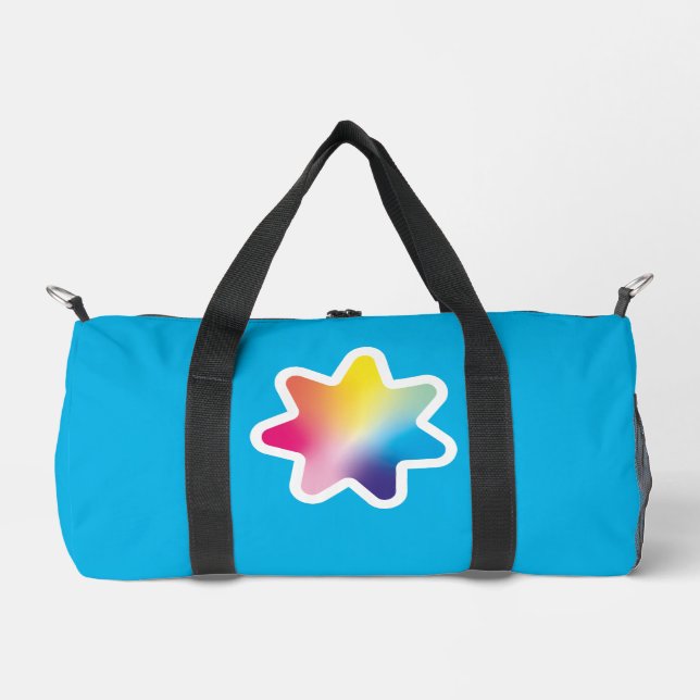 Sac De Sport Etoile rayonnante. (Recto)