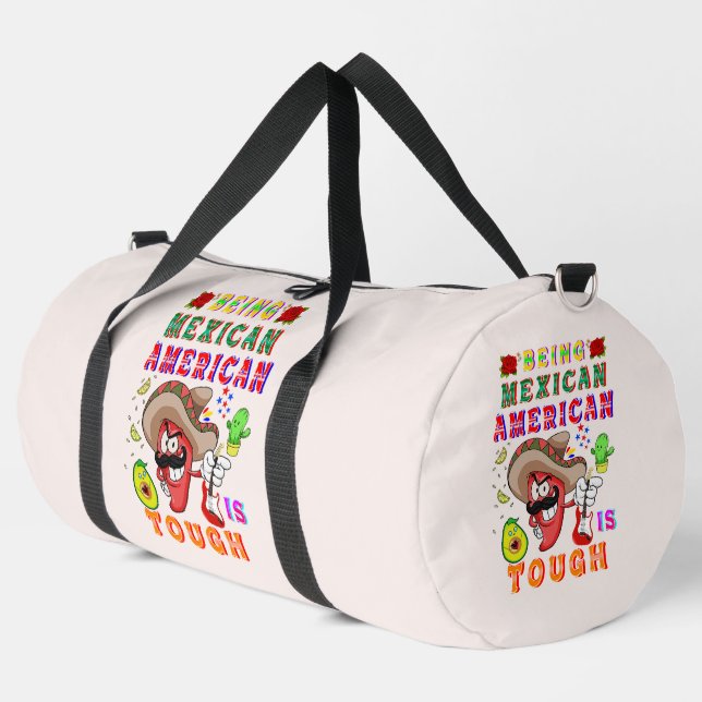 Sac De Sport Être Mexicain Américain Est Difficile (Coin gauche)