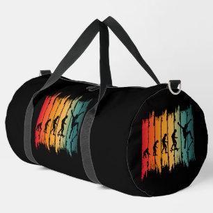 Sac De Sport Évolution du skateur de skateboard