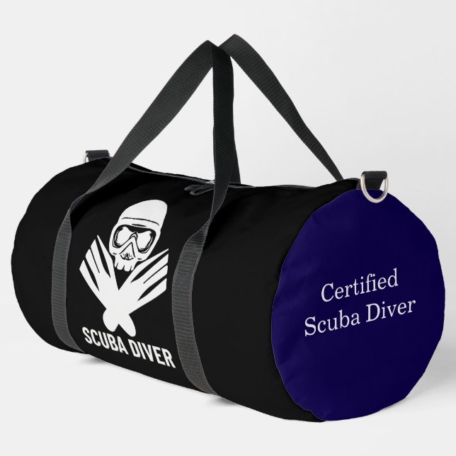 Sac De Sport Exploration des profondeurs avec plongeur passionn (Coin gauche)