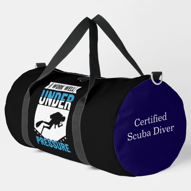 Sac De Sport Exploration des profondeurs vibrantes du monde océ (Coin gauche)