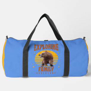 Sac De Sport Explorer l'aventure de vacances vintage de la fami