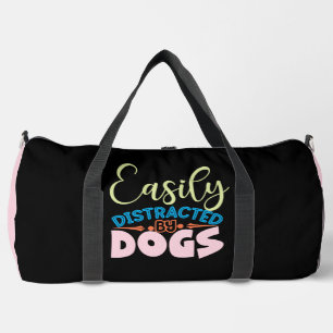 Sac De Sport Facilement Distrait Par Les Chiens