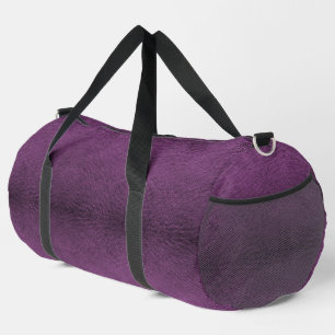 Sac De Sport Faux Cuir pourpre foncé
