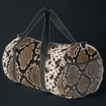 Sac De Sport Faux Python Snakeskin<br><div class="desc">A Digitalbcon Images Design featuring a sleek and sporty faux Python Snakeskin design on these one-of-a-kind "Faux Python Snakeskin" Duffle Bag. This eye-catching design makes the ideal accessory for your gym attire, school and college activities, camping or short travel attire. This quality product is durable and practical for all your...</div>