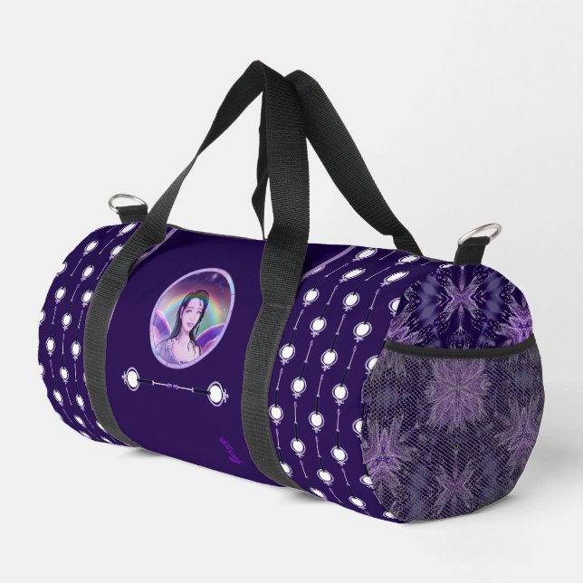 Sac De Sport Fée de pluie violette (Coin droit)