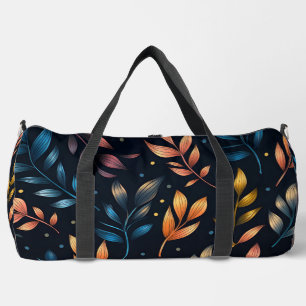 Sac De Sport Feuilles botaniques colorés