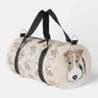 Fil Fox Terrier Peinture tricolor WFT Pet Dog Art