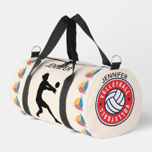 Sac De Sport Fille de volley-ball, Joueuse de volley-ball, Équi