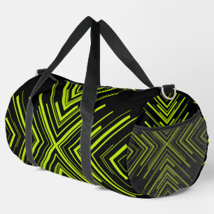 Sac De Sport Flèches en Lime vert et noir