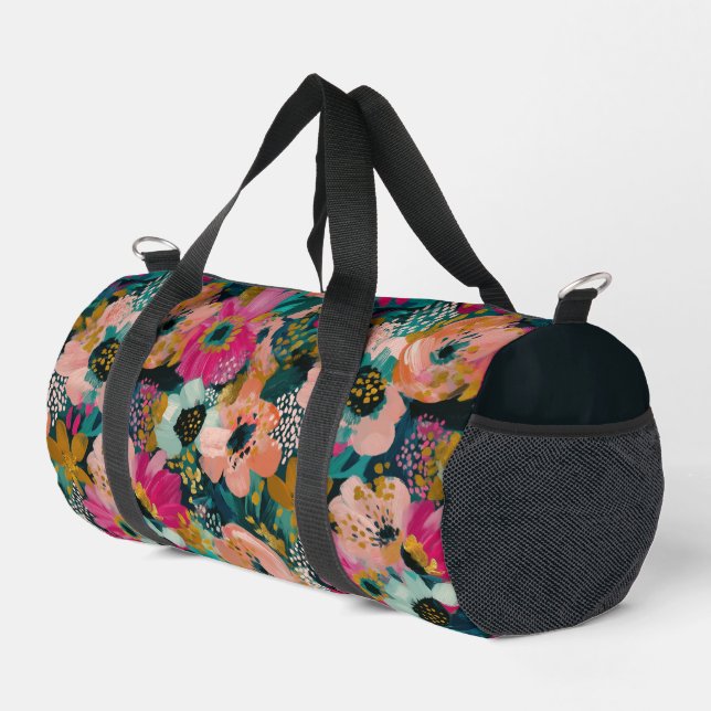 Sac De Sport Fleur botanique  (Coin droit)