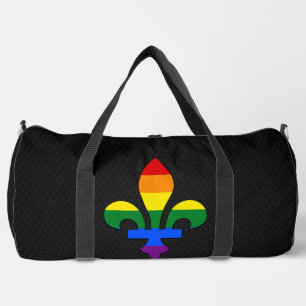 Sac De Sport fleur-de-lis de fierté LGBT 