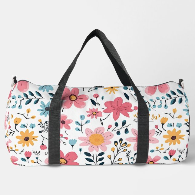 Sac De Sport Fleur printemps mignonne Ditsy (Recto)