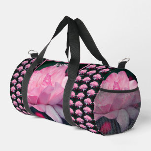 Sac De Sport Fleur rose céleste personnalisée